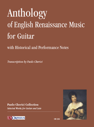 Book cover for Anthology of English Renaissance Music (with Historical and Performance Notes) for Guitar