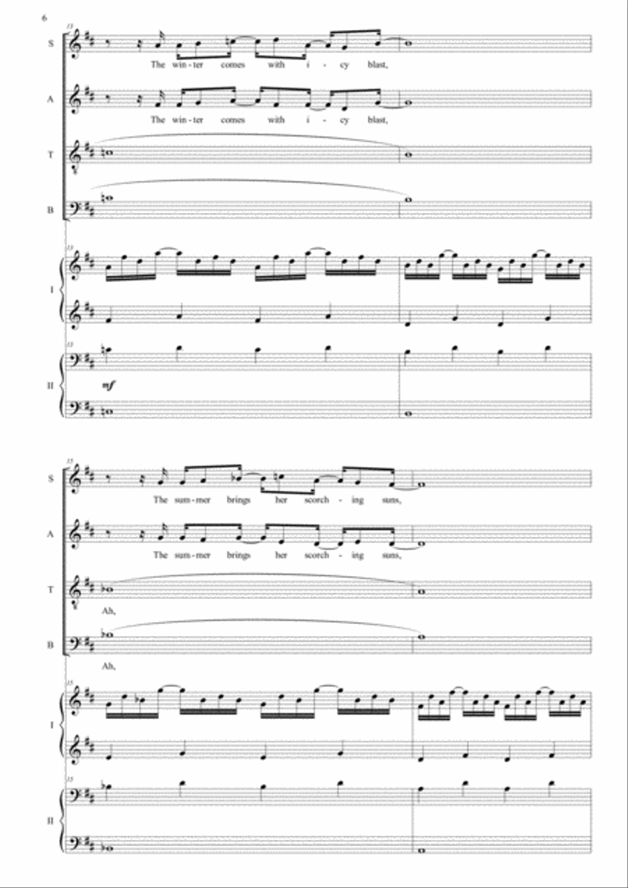 Shadows on the Tide 4-Part scores gallery preview page 6