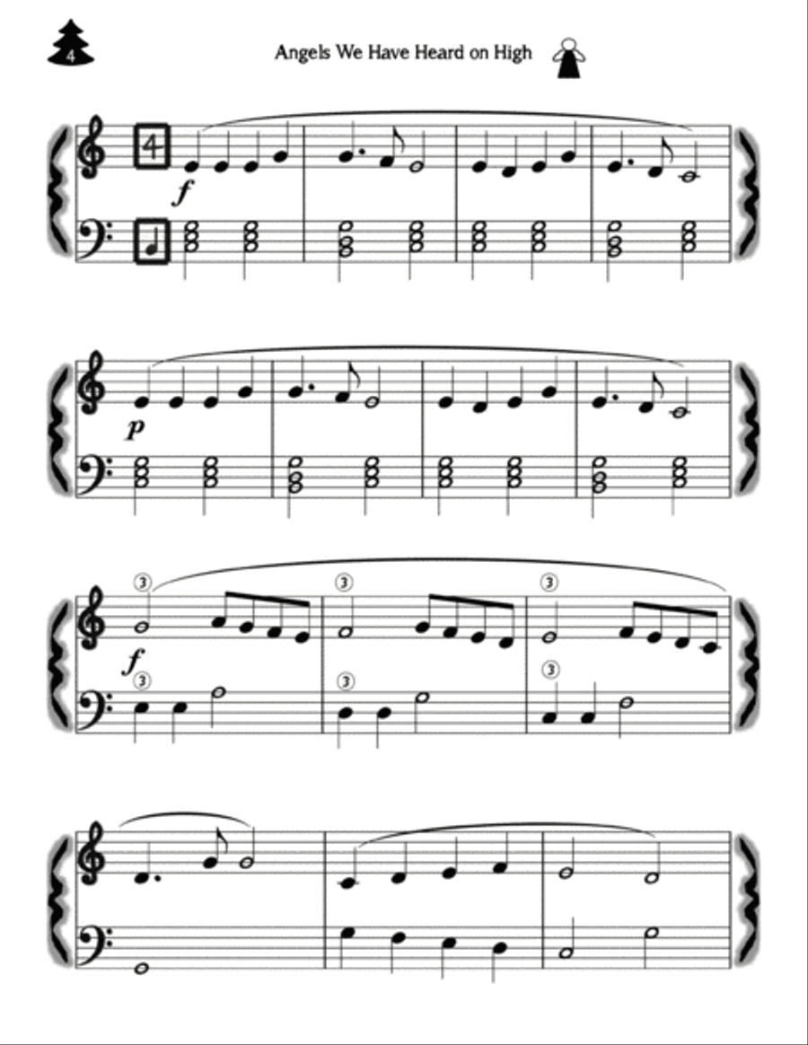 The Christmas Collection for Easy Piano Easy Piano scores gallery preview page 4