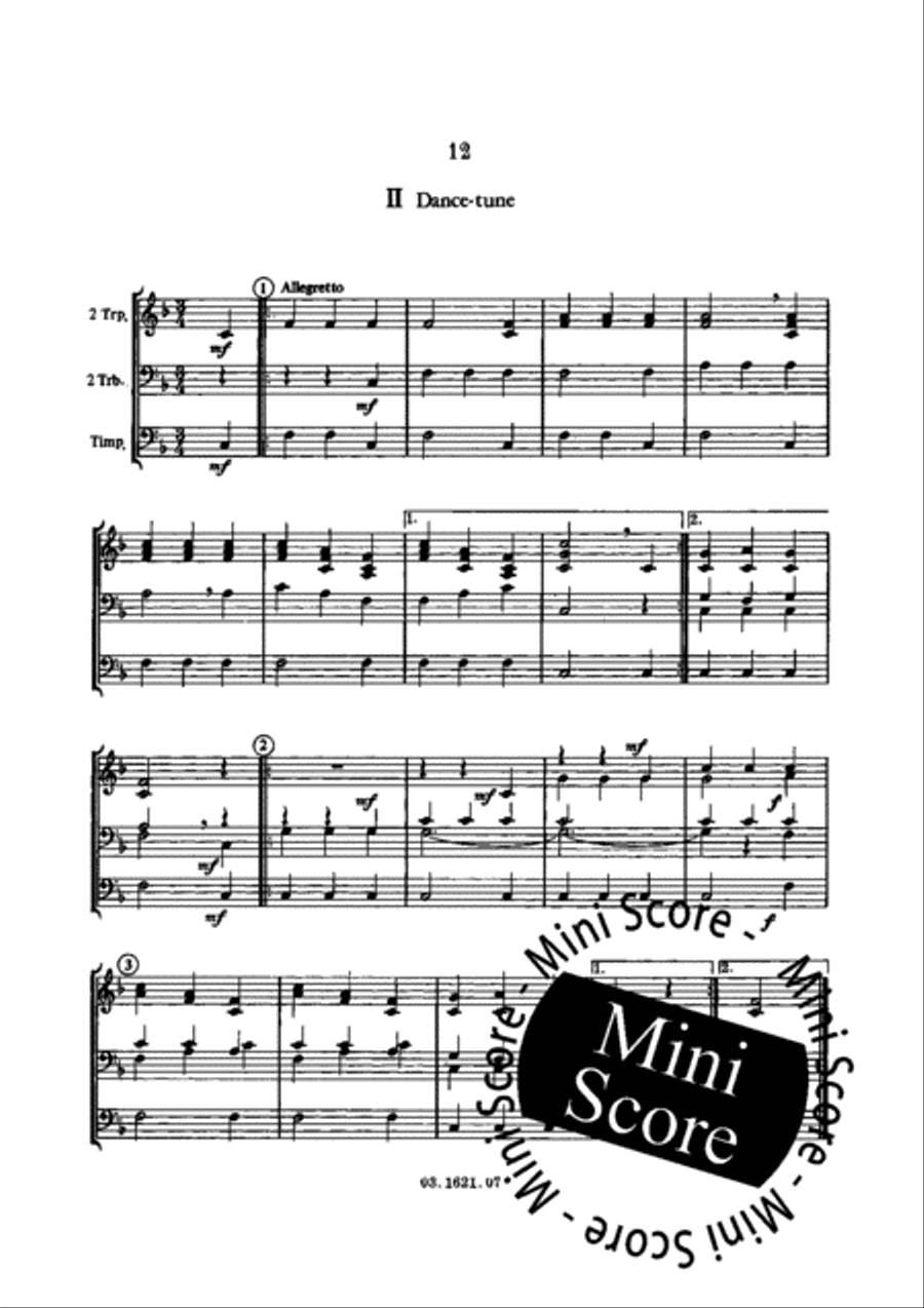 Military Suite Concert Band scores gallery preview page 17