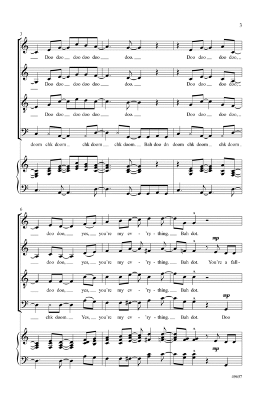 Everything Choir scores gallery preview page 2