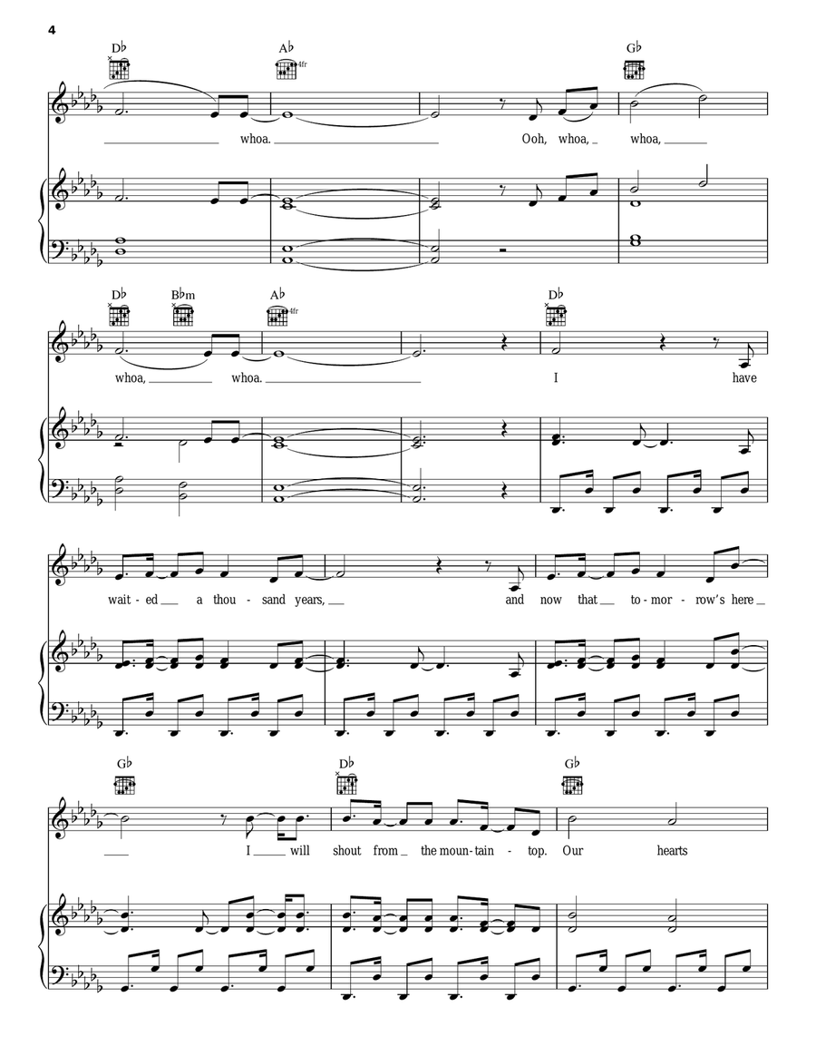 Standing By A Cappella scores gallery preview page 4