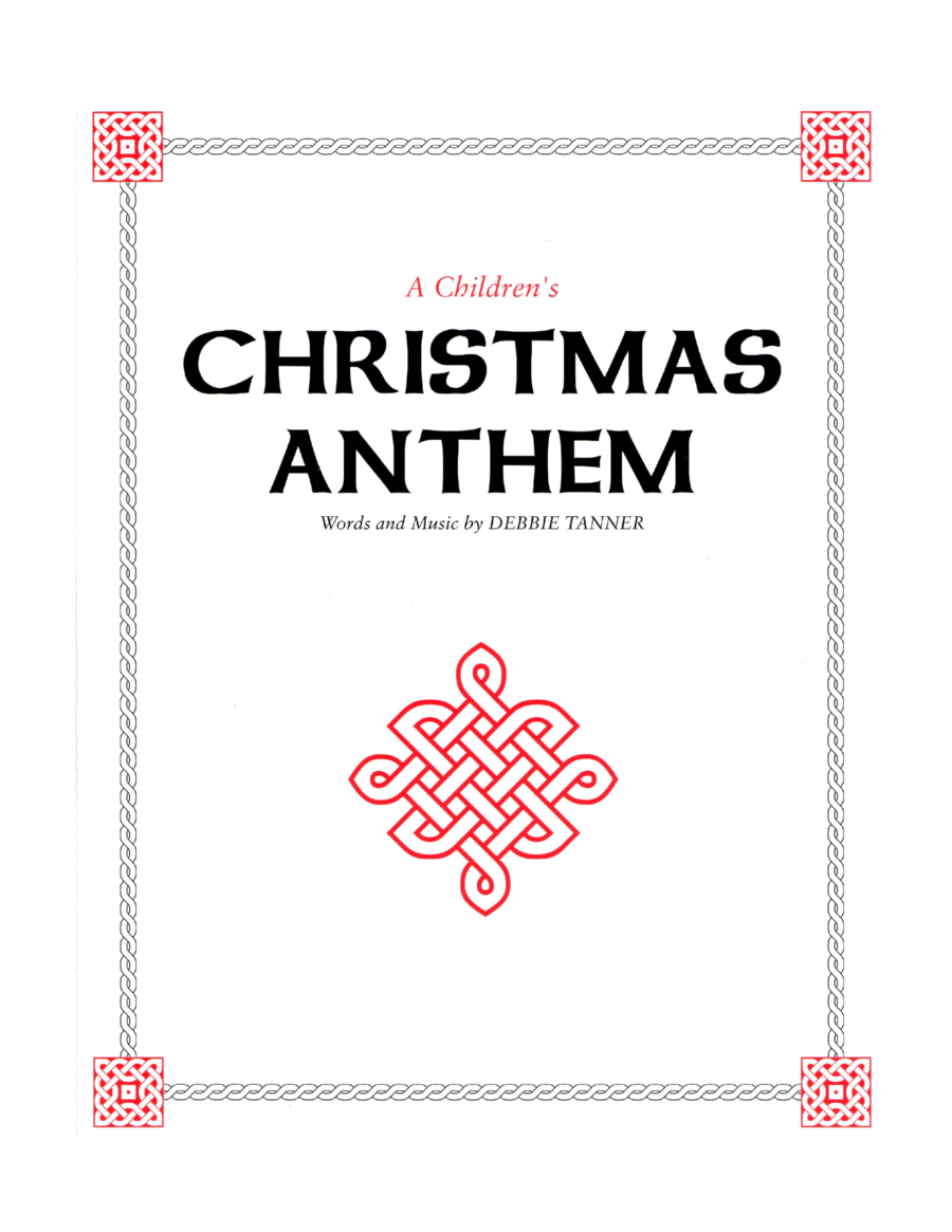 A Children's Christmas Anthem for choirs both young and old Choir scores gallery preview page 1