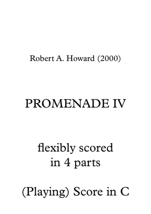 Promenade IV - Score Only