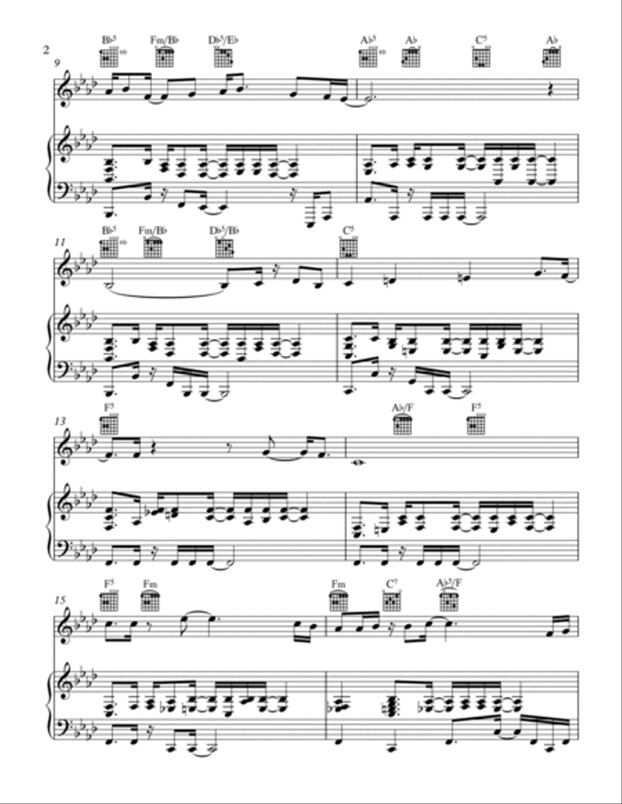 Spoiler Free Spoiler Free Piano scores gallery preview page 3