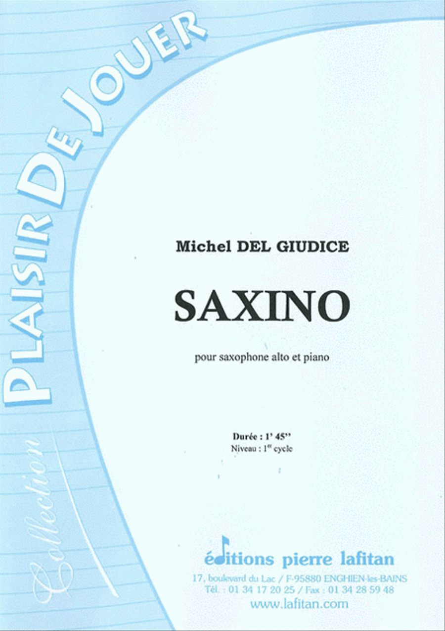 Saxino Alto Saxophone scores gallery preview page 1