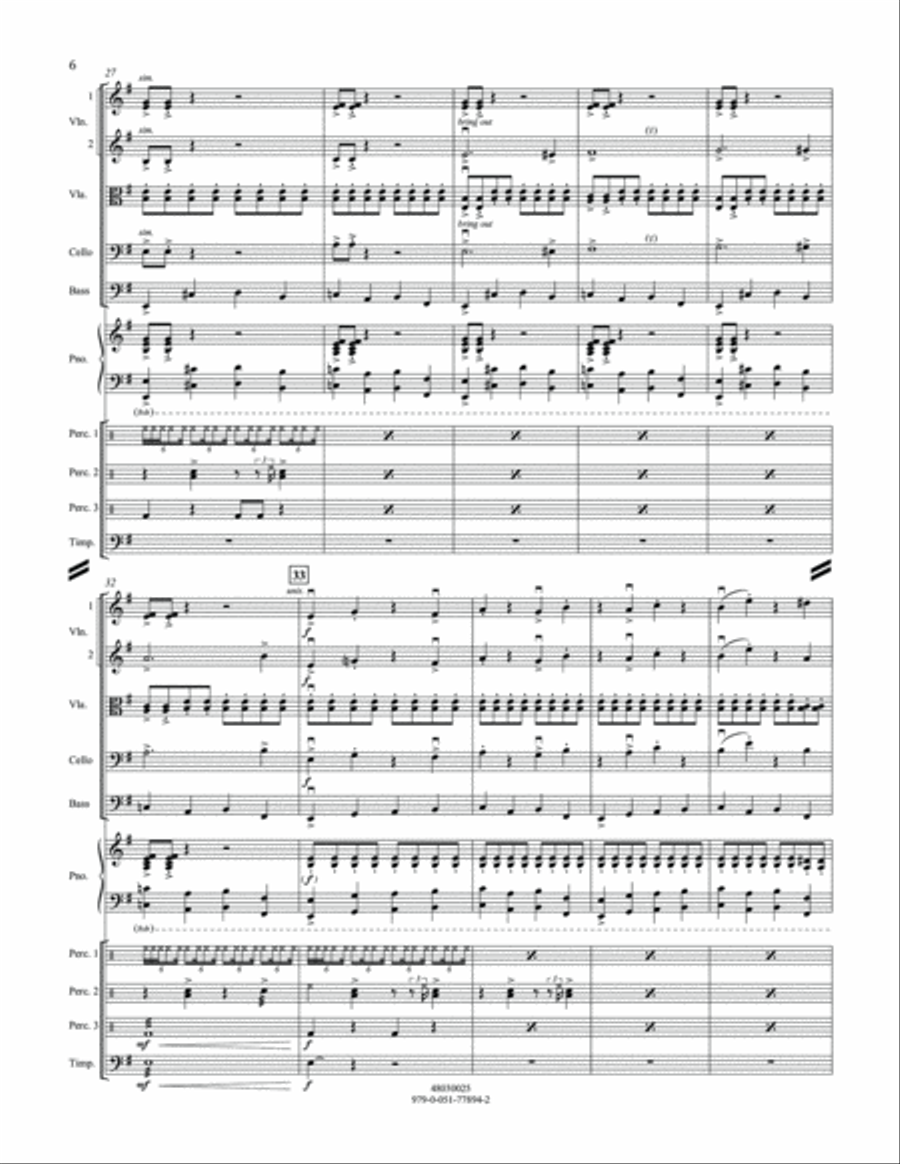 Dies Irae (from Requiem) - Conductor Score (Full Score) String Orchestra scores gallery preview page 5