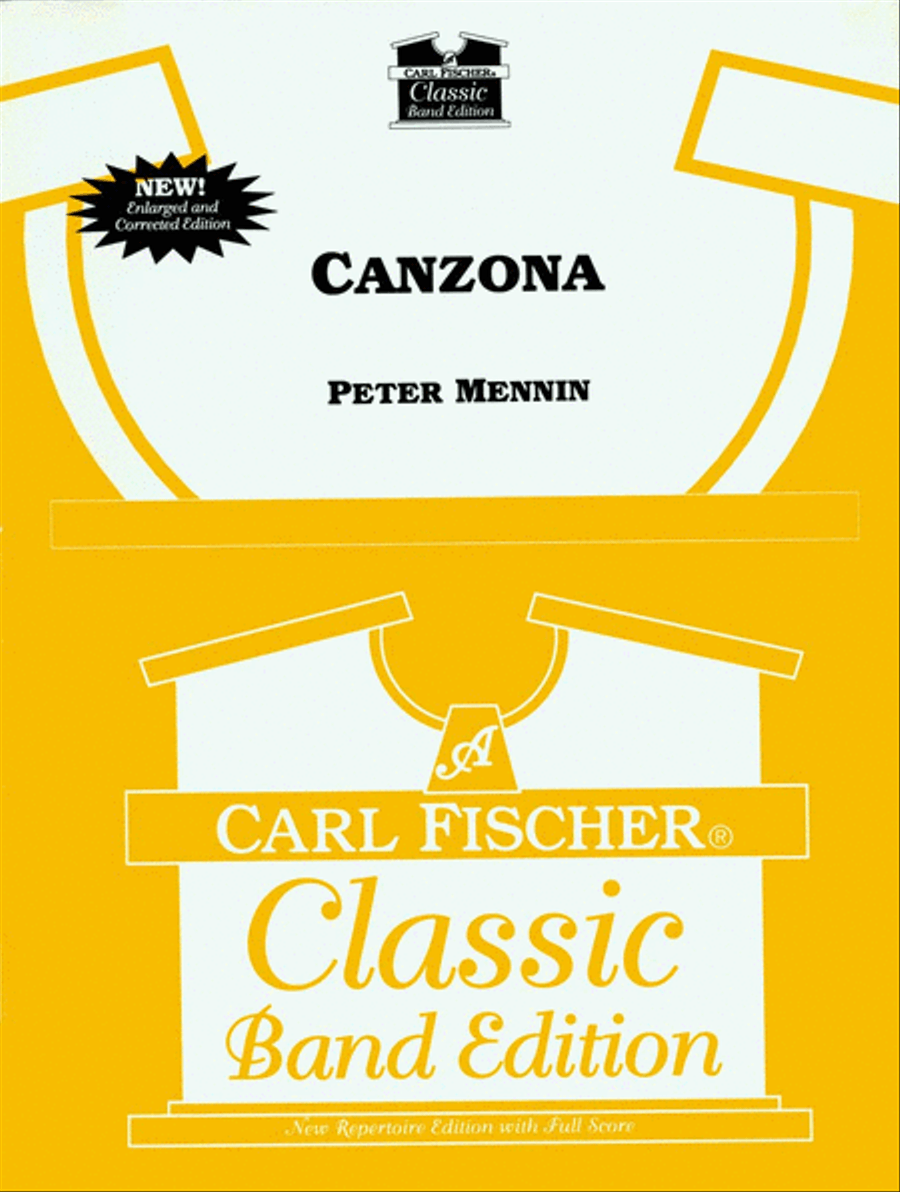 Canzona Canzona Concert Band scores gallery preview page 1