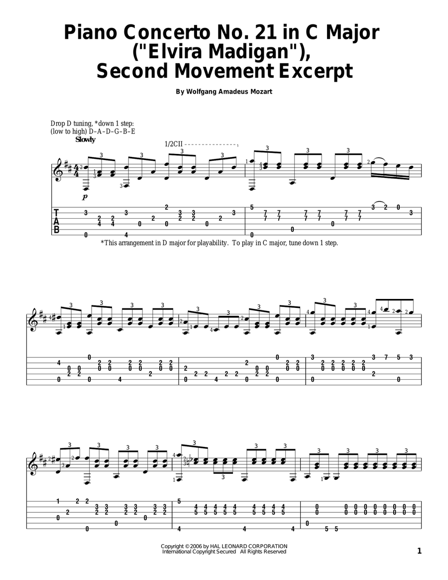 Piano Concerto No. 21 in C Major (