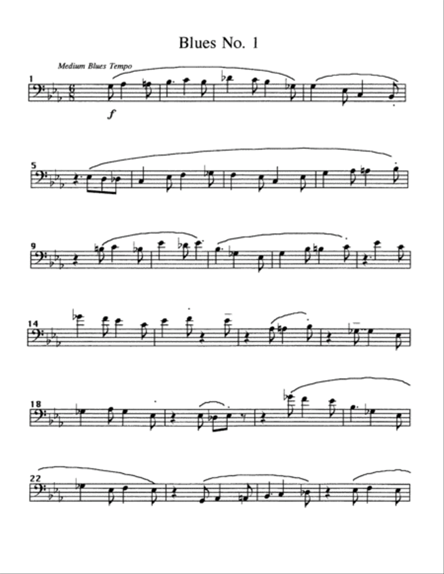 Twenty-one Etudes Twenty-one Etudes Euphonium scores gallery preview page 5