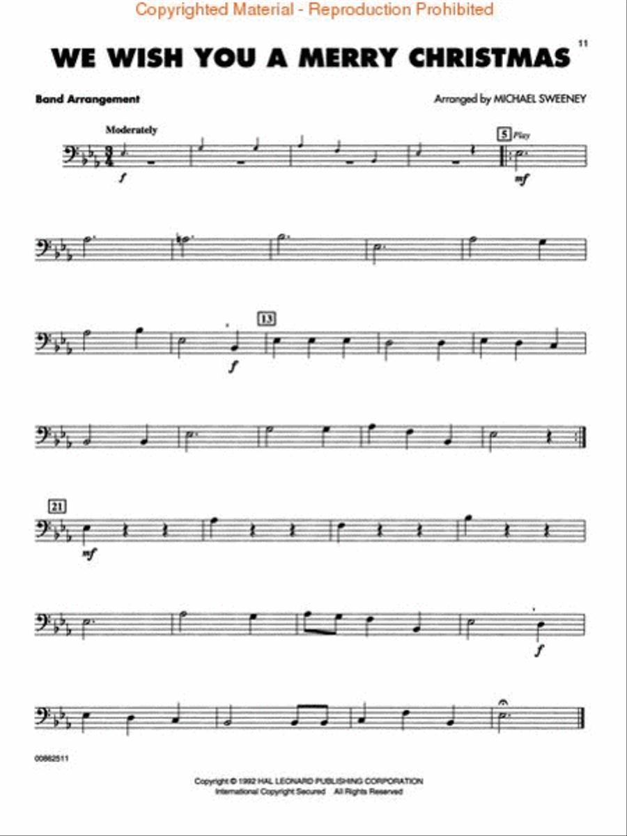 Essential Elements Christmas Favorites Concert Band Methods scores gallery preview page 4
