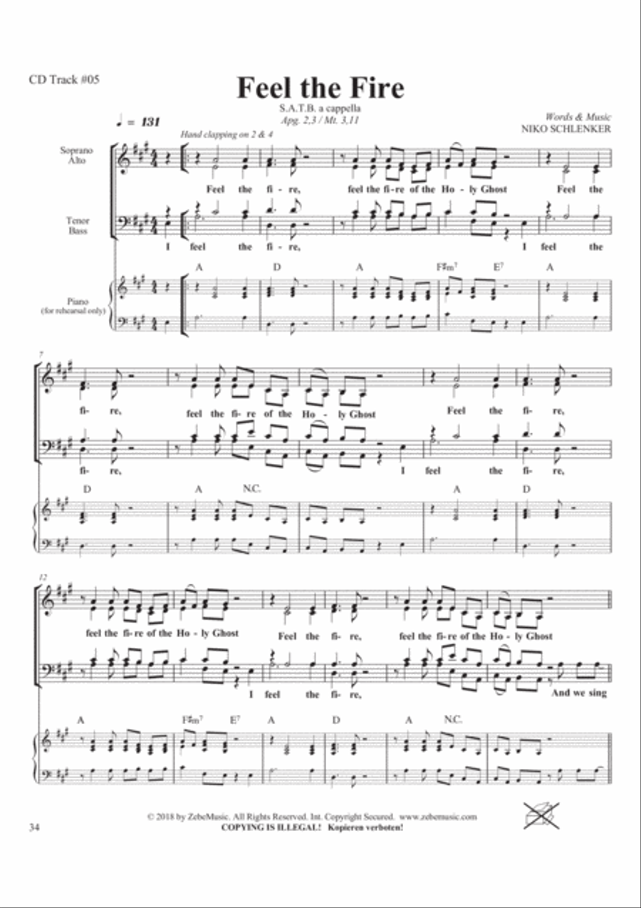 Be Encouraged 4-Part scores gallery preview page 6
