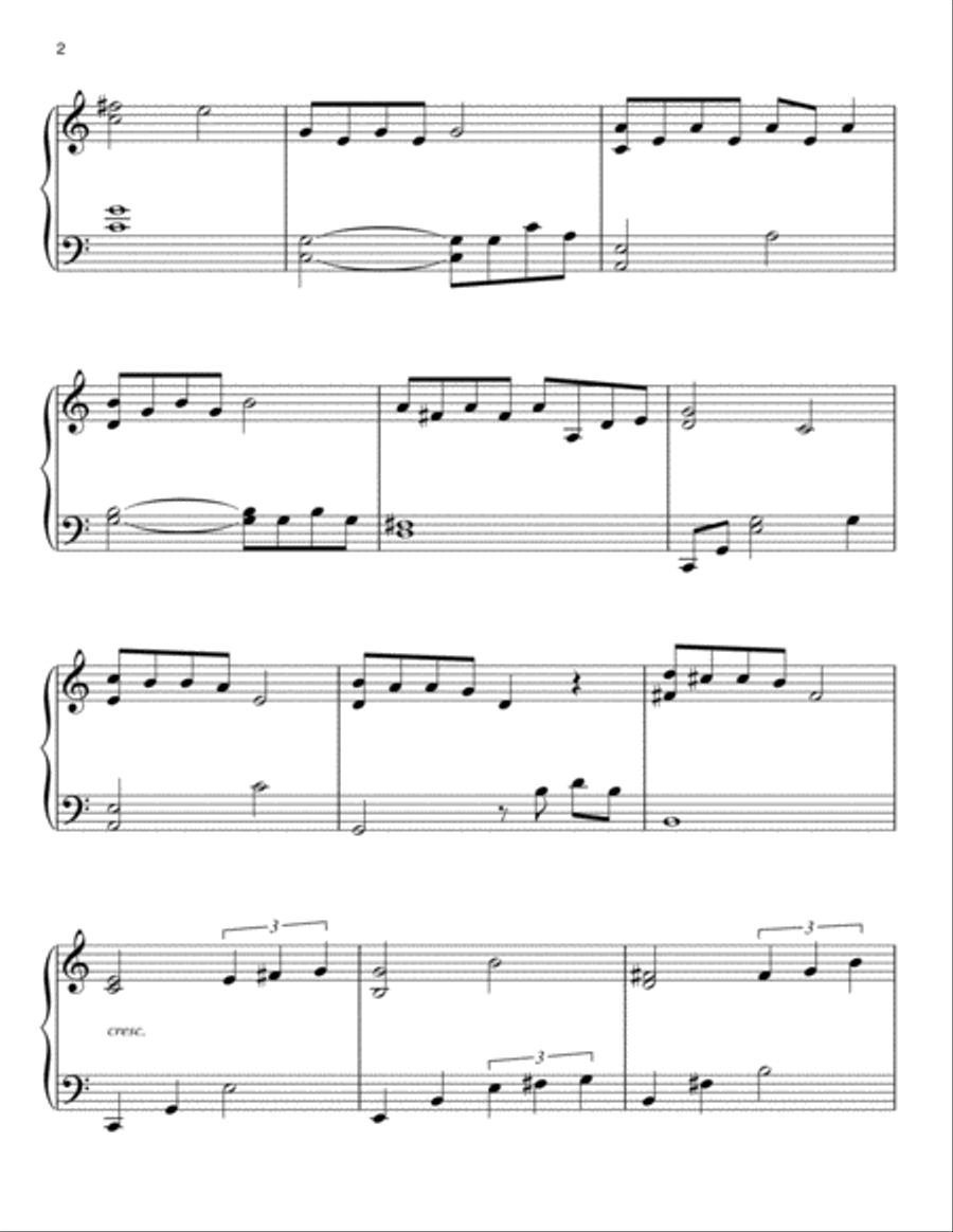 Your Father Would Be Proud Easy Piano scores gallery preview page 2