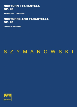 Book cover for Nocturne And Tarantella Op. 28