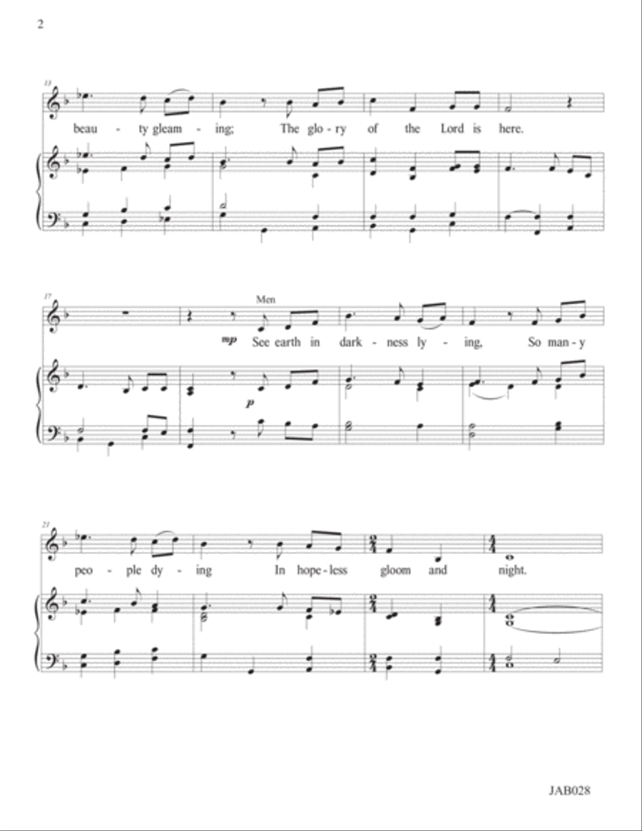 ARISE AND SHINE! 2-Part scores gallery preview page 2