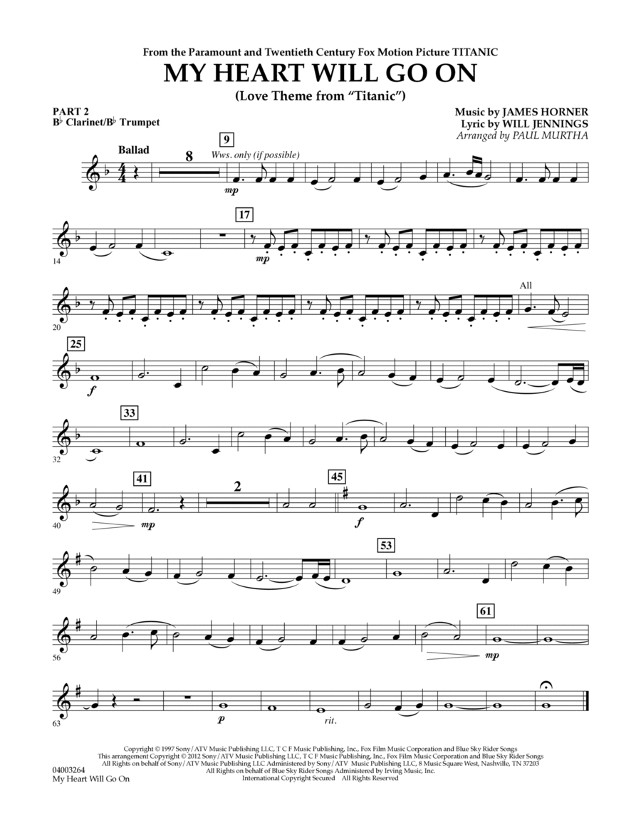 Titanic trumpet online