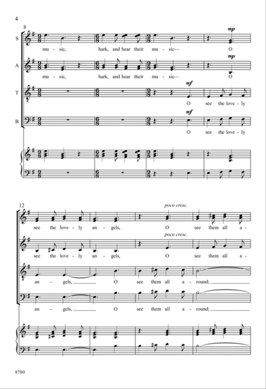 Lovely Angels Divisi scores gallery preview page 4