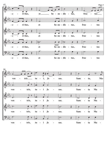 Ave Maria (Bach/Gounod) A Cappella SATB image number null