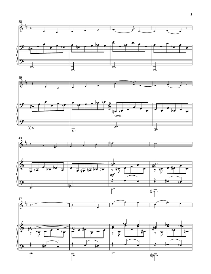 Night Waltz (from A Little Night Music) Clarinet Solo scores gallery preview page 3