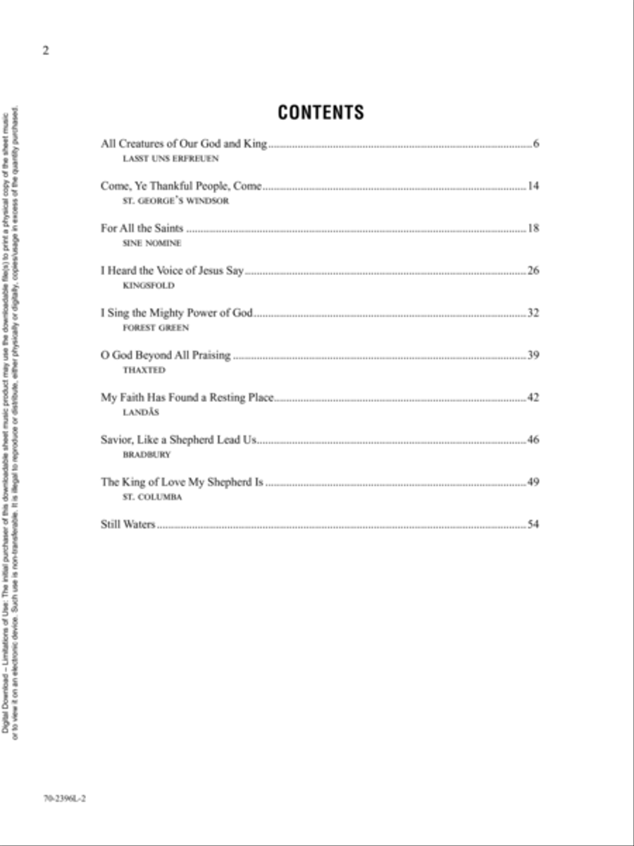 Thy Tender Care Piano Solo scores gallery preview page 2