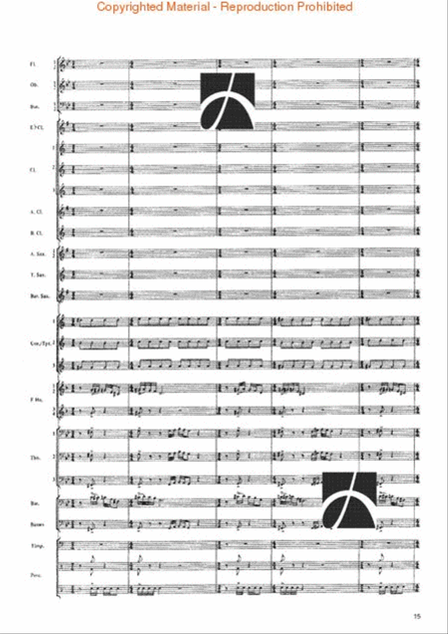 La Storia Concert Band scores gallery preview page 11