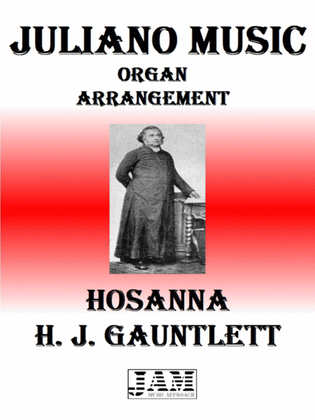 HOSANNA - H. J. GAUNTLETT (HYMN - EASY ORGAN)