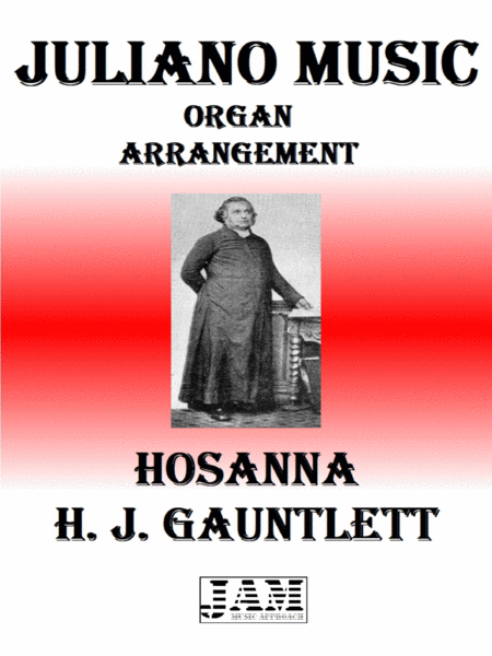 HOSANNA - H. J. GAUNTLETT (HYMN - EASY ORGAN) image number null