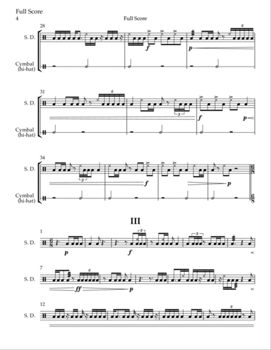 Gravitating Towards Pitch Chamber Music scores gallery preview page 6