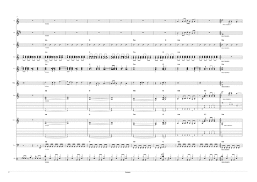 Runaway Bass Guitar scores gallery preview page 3