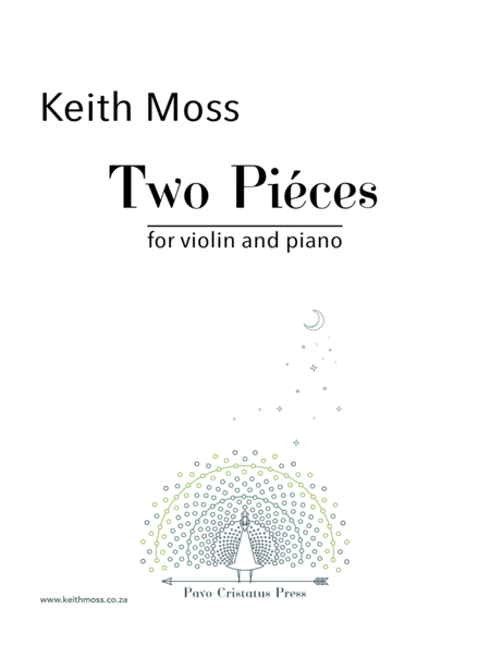 Two Pièces - for Violin and Piano