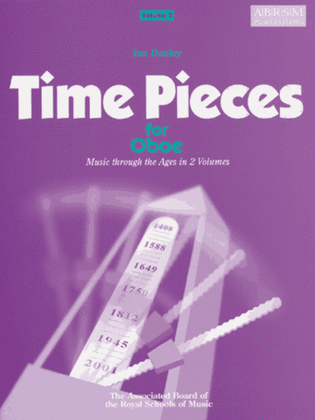 Book cover for Time Pieces for Oboe, Volume 2
