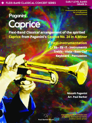 Book cover for Caprice (Flexible Instrumentation)