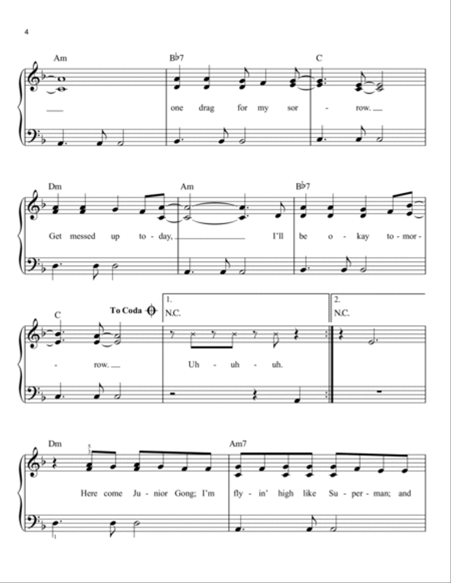 Liquor Store Blues Voice scores gallery preview page 4