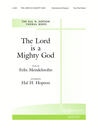 Book cover for The Lord Is a Mighty God