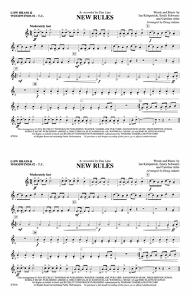 New Rules: Low Brass & Woodwinds #2 - Treble Clef