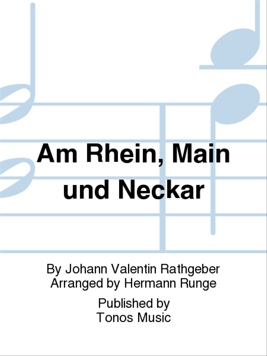 Am Rhein, Main und Neckar Mixed Choir scores gallery preview page 1
