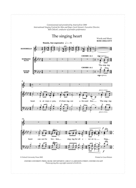 The singing heart