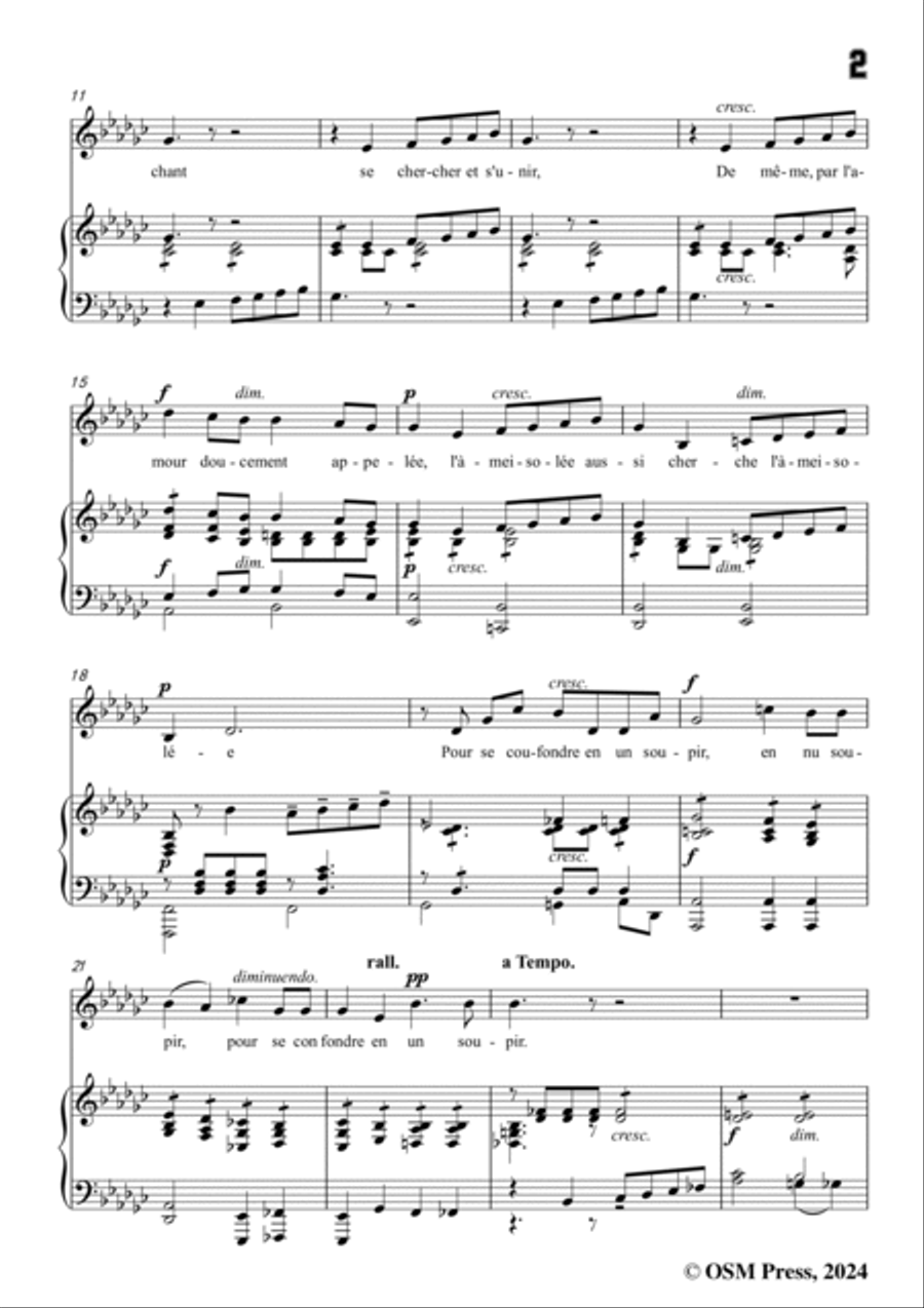 B. Godard-Elle,Op.7 No.10,from '12 Morceaux pour chant et piano,Op.7',in G flat Major Voice scores gallery preview page 3