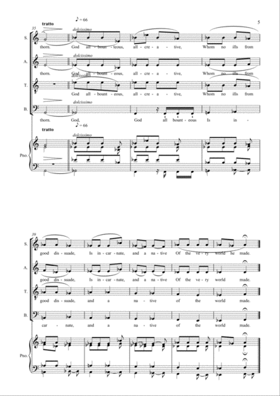 Spring in Winter 4-Part scores gallery preview page 4