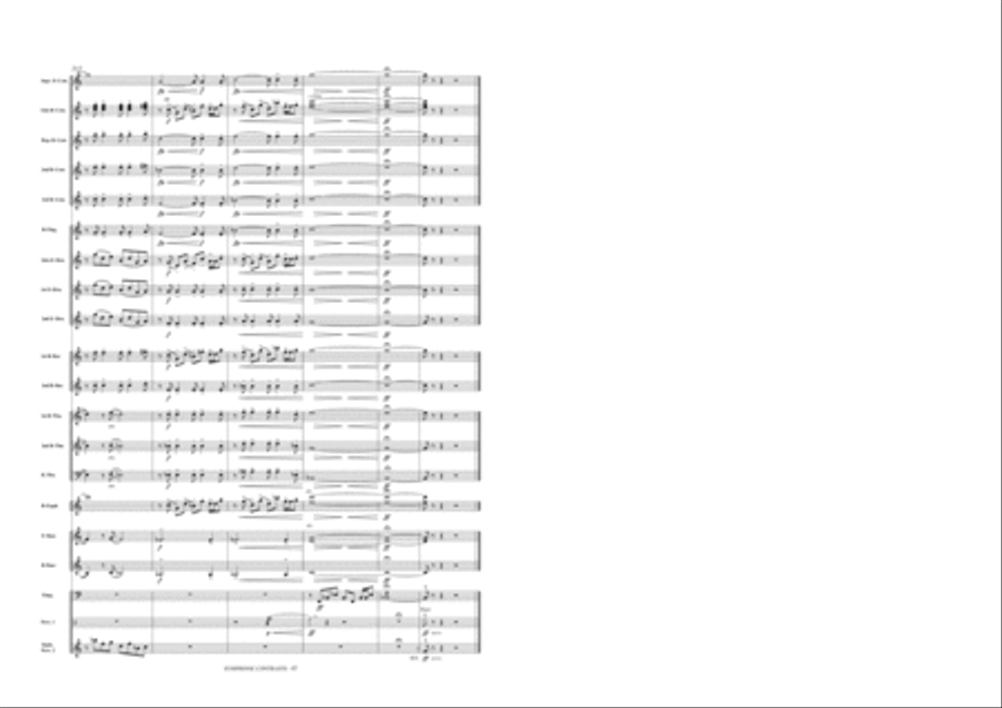 Symphonic Contrasts Brass Band scores gallery preview page 25