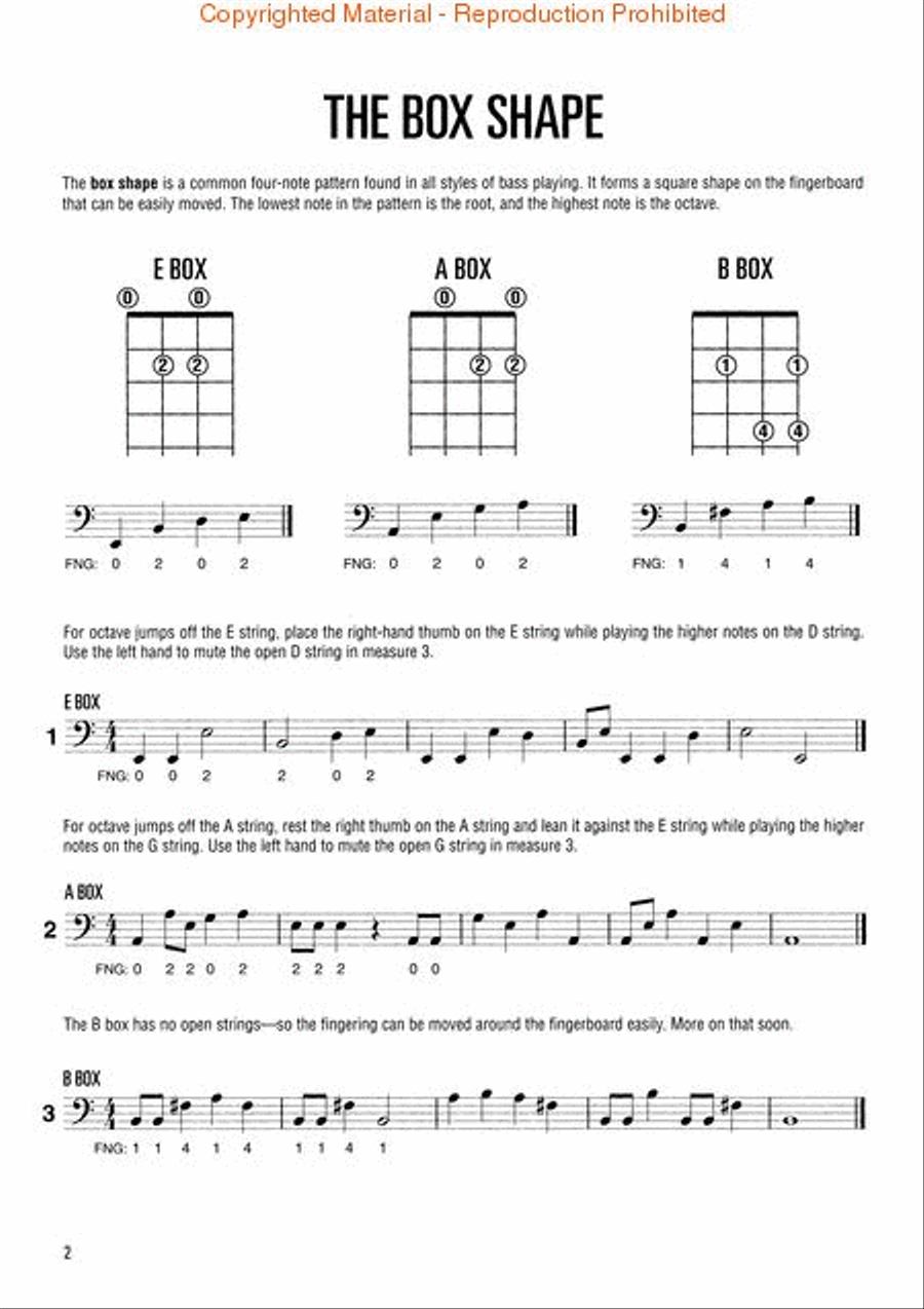 Hal Leonard Bass Method Book 2 – 2nd Edition Bass Guitar Tablature scores gallery preview page 2