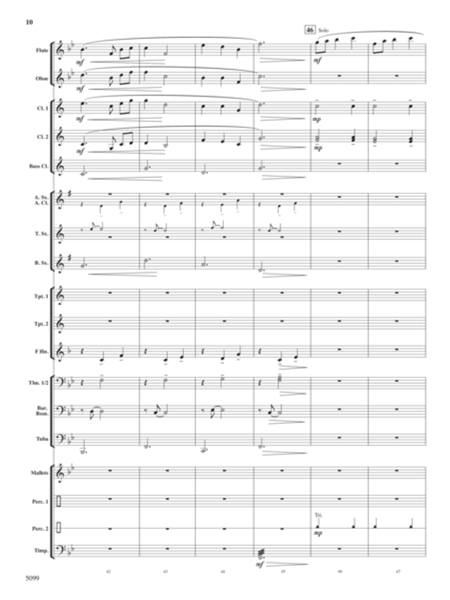 Stillmeadow Concert Band scores gallery preview page 10