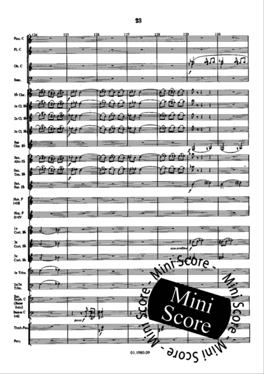 Dynamic Ouverture Concert Band scores gallery preview page 27