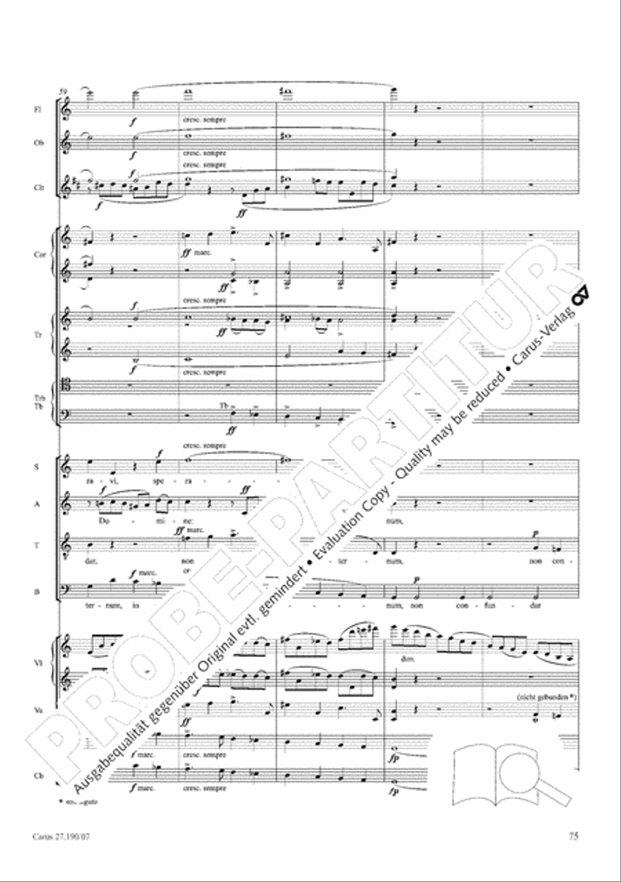 Te Deum 4-Part scores gallery preview page 83