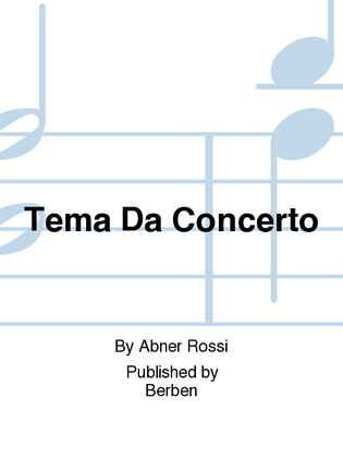 Tema Da Concerto