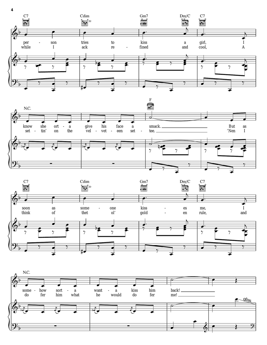 I Cain't Say No (from Oklahoma!) Guitar scores gallery preview page 4