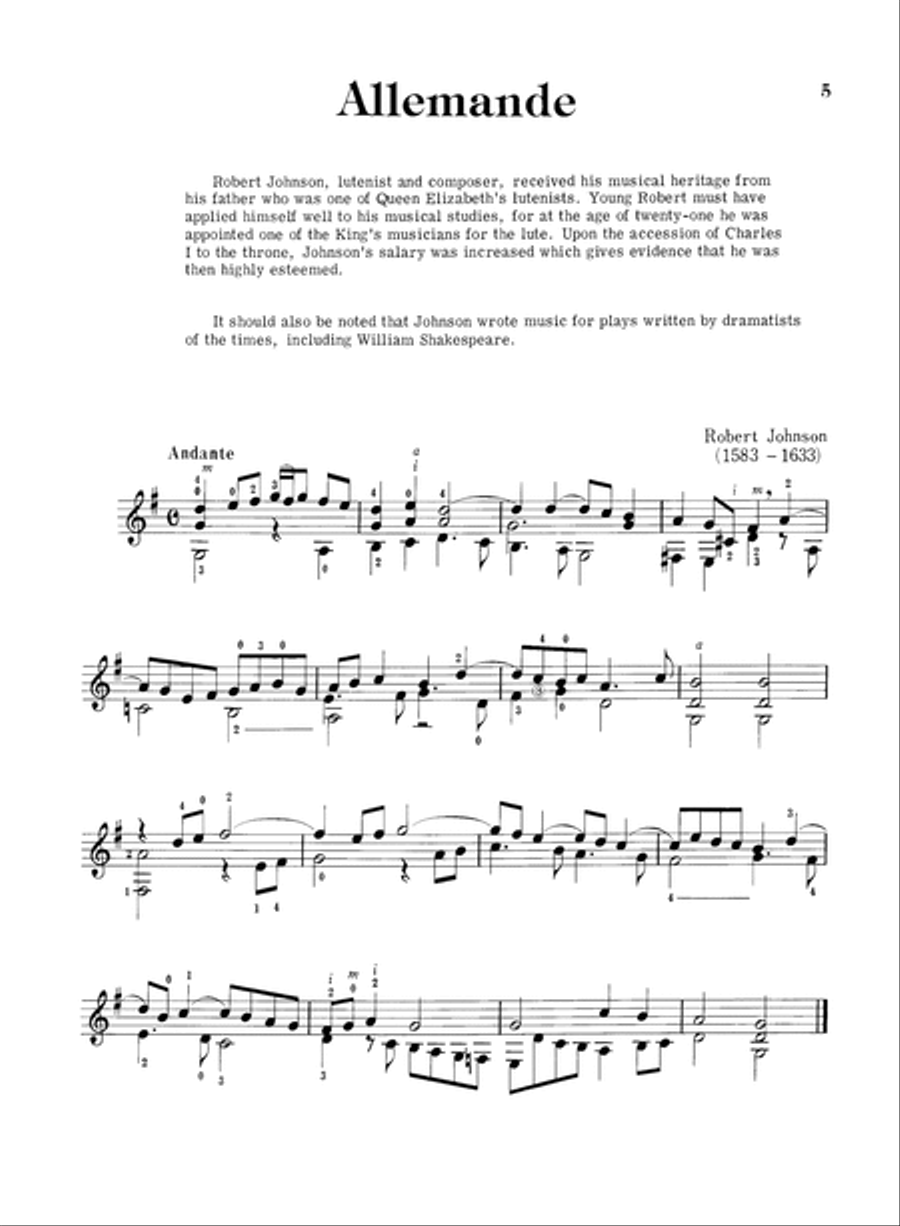 Renaissance Lute Music Lute scores gallery preview page 6