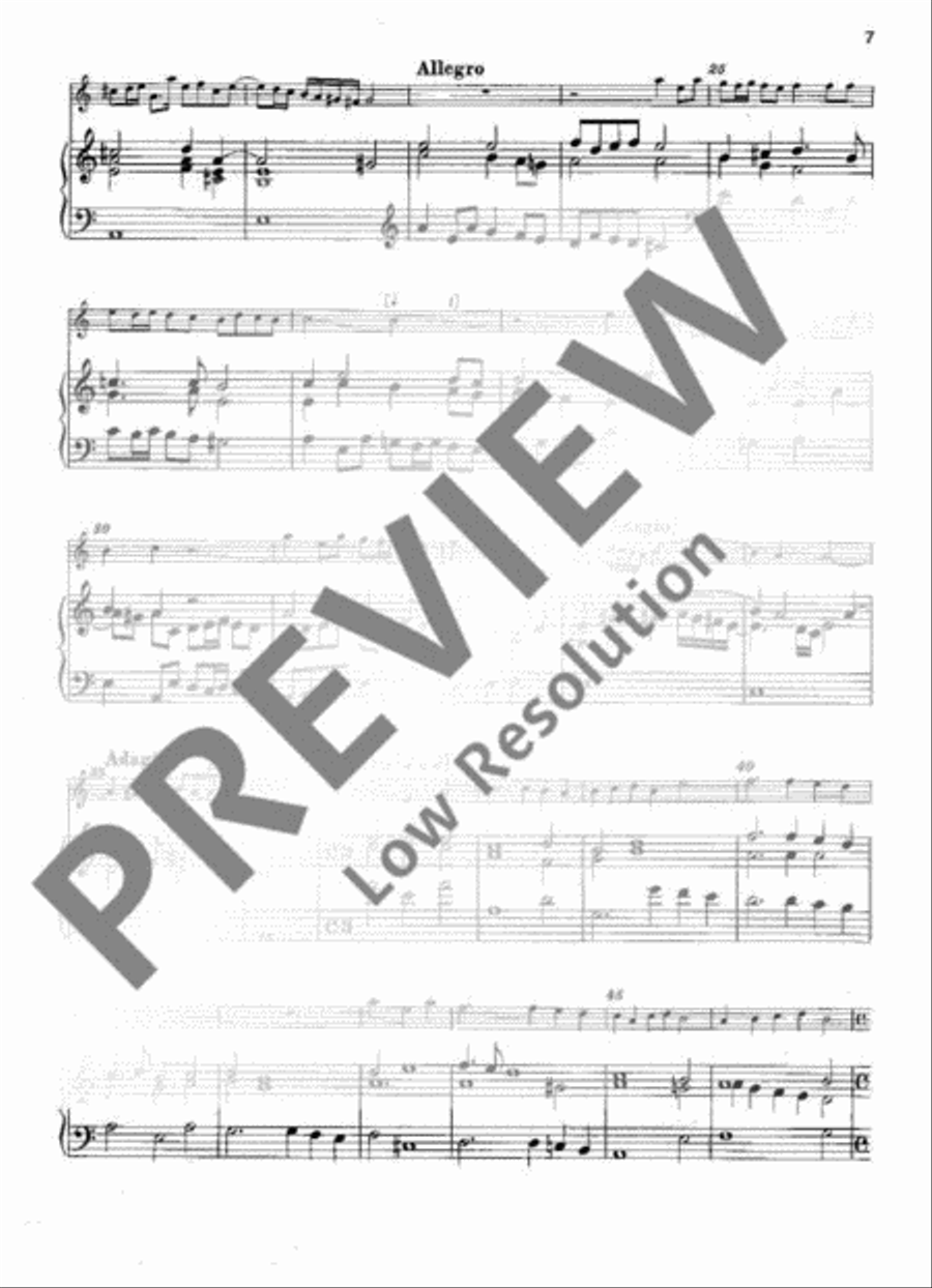 Venetian Music about 1600 Tenor Recorder scores gallery preview page 8