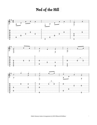 Ned of the Hill (For Fingerstyle Guitar Tuned CGDGAD)