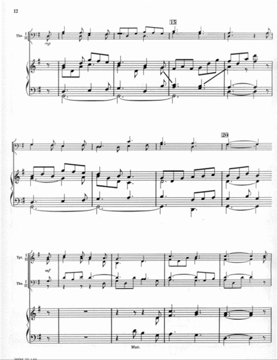 The Snow Lay on the Ground (Venite Adoremus) Organ scores gallery preview page 2